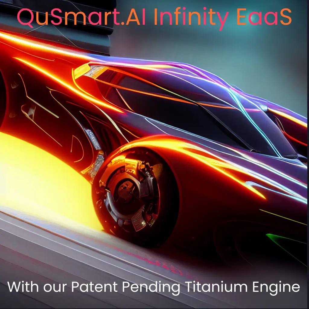 QuSmart.AI Infinity EaaS with our Patent Pending Titanium Engine.